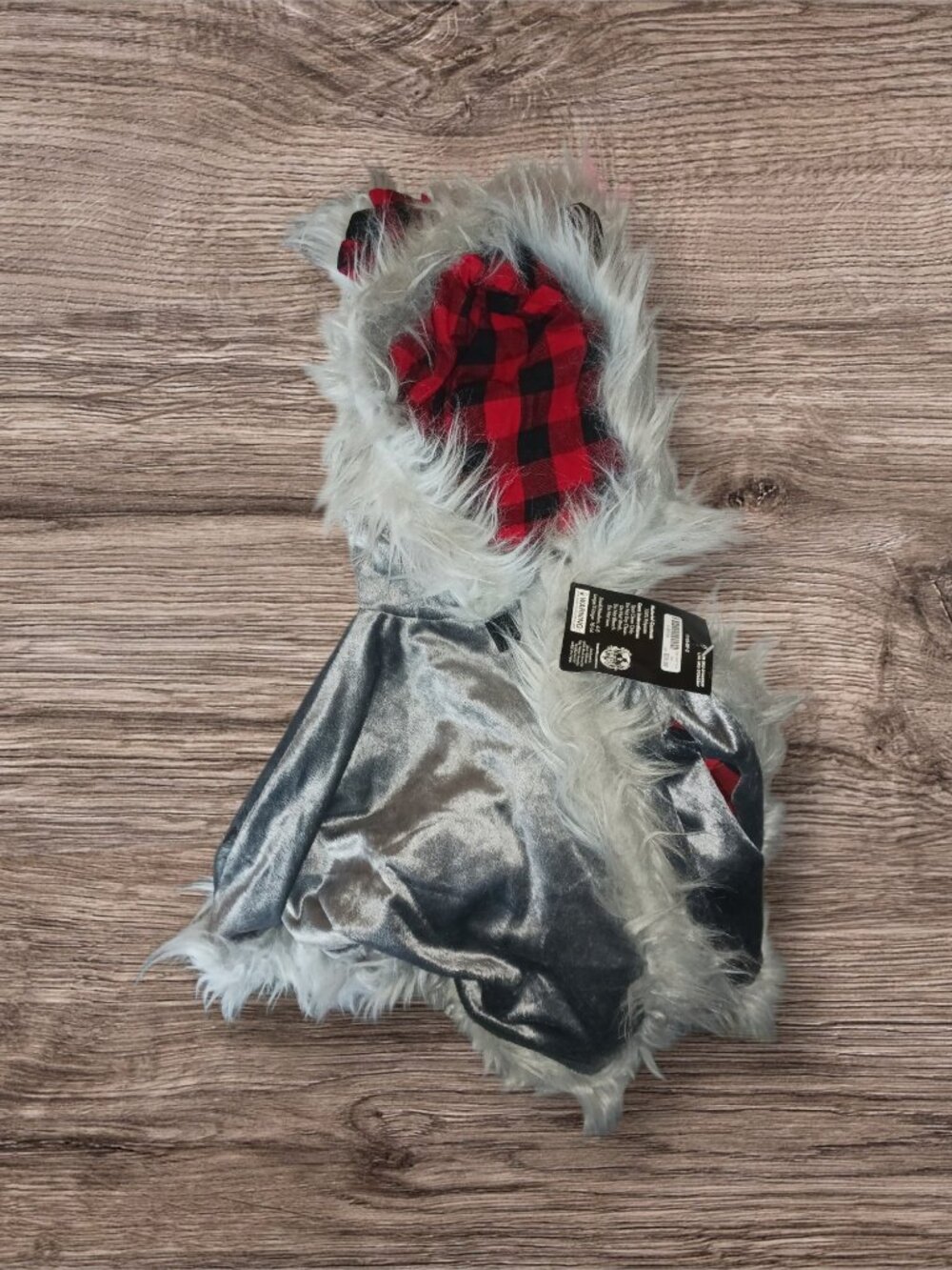 Spirit Halloween Wolf Capelet Costume Cape - Small/Medium